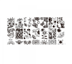 Stamping-Platte aus Kunststoff Nr. 20