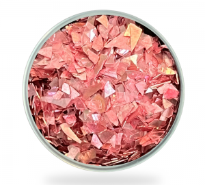 Glassplitter Inlays in Rosé