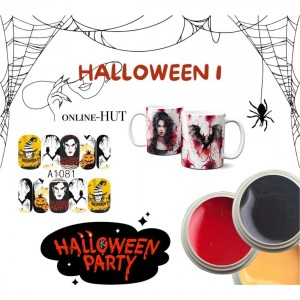 Vampire Halloween Set – dunkle Eleganz trifft blutige Details