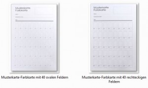 Musterkarte / Farbkarte 