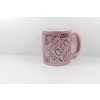 Namenstasse (Wunschname) Glitzer Rose