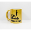 Sprüche Tasse Metallic Gold