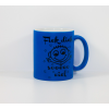 Sprüche Tasse Neon Blau