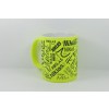 Namenstasse (Wunschname) Neon Gelb